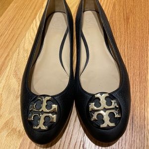 Tory Burch black ballet flats size 8